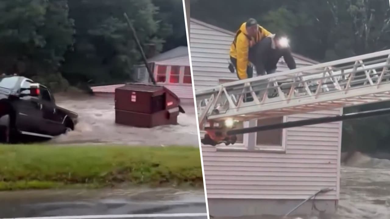 Tormentas causan inundaciones en Connecticut y dejan más de 100 personas evacuadas
