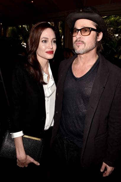 Brad y Angelina dejaron a los nenes en casa