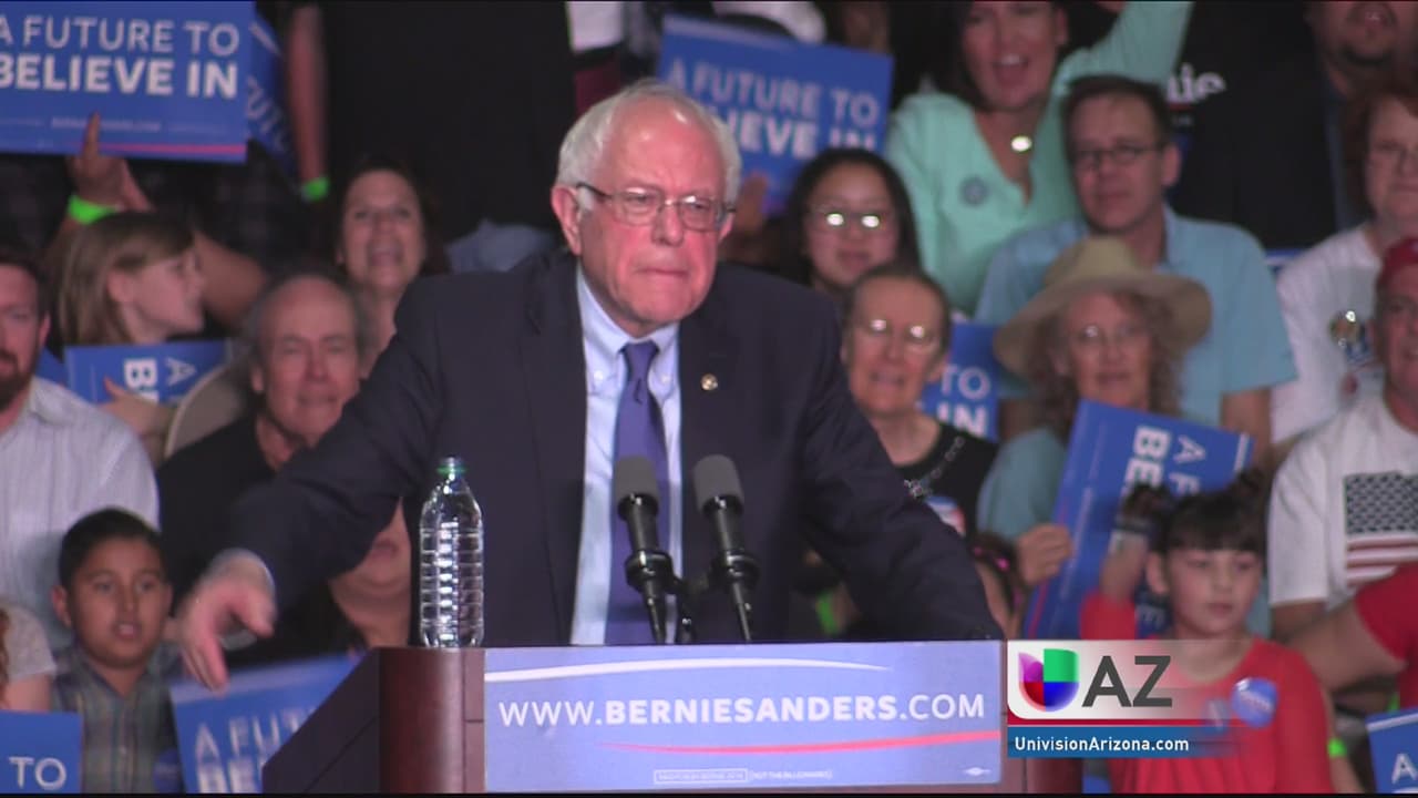 Bernie Sanders podría impugnar resultados en Arizona