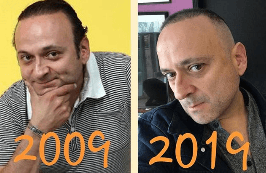 Lalo España, quien nos hace reír como Germán en 'Vecinos', aprovechó el reto para reflexionar y agradecer:"Cada día que pasa me siento más feliz y agradecido en esta vida. Estamos vivos".