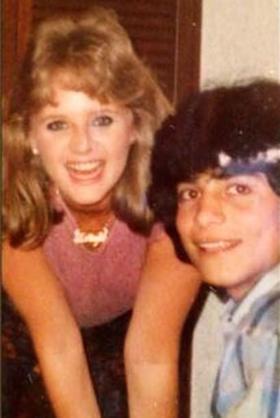 La actriz siempre aparecía con su rubia cabellera bien alborotada.