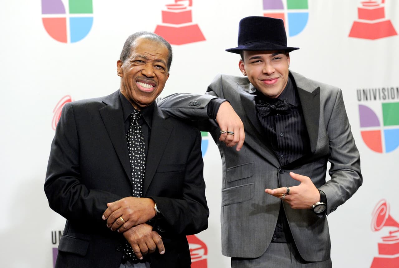 Esa noche Prince Royce hizo su debut como cantante sobre este escenario y tuvo la fortuna de encontrarse con Ben E. King.