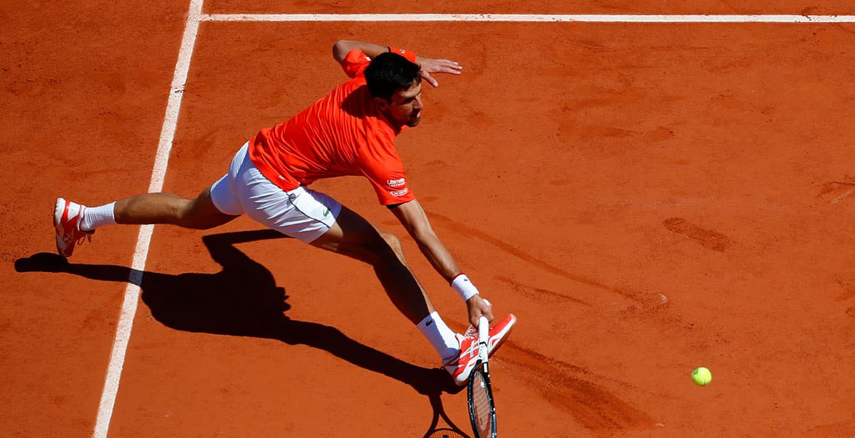 Novak Djokovic empieza sus entrenamientos en Marbella.