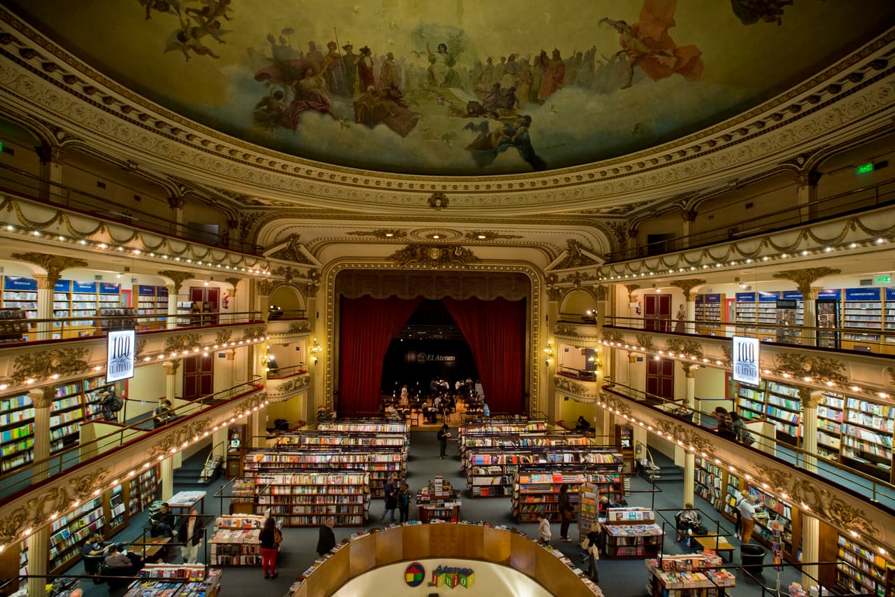 La librería El Ateneo Grand Splendid de Buenos Aires.