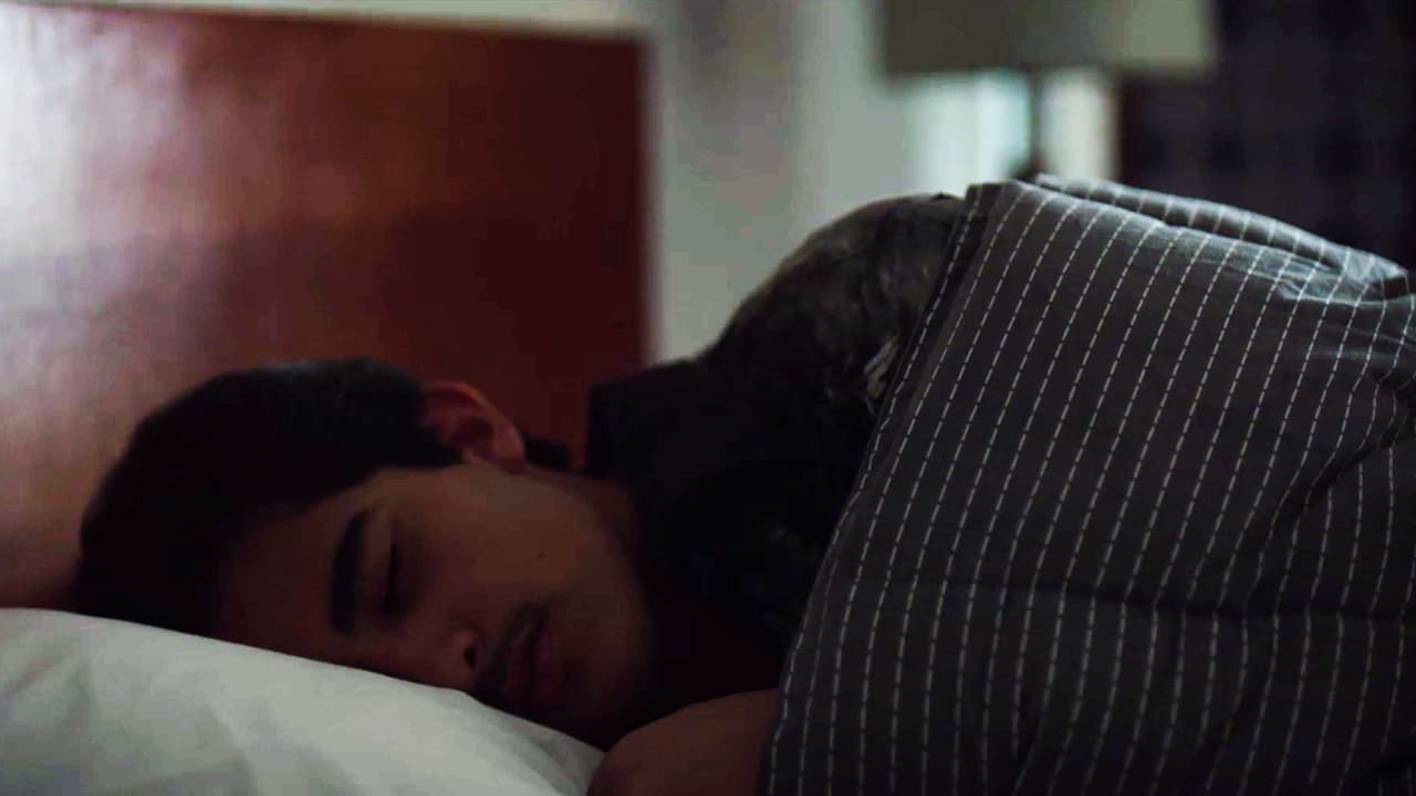 At home, he was about to fall asleep after an exhausting journey.