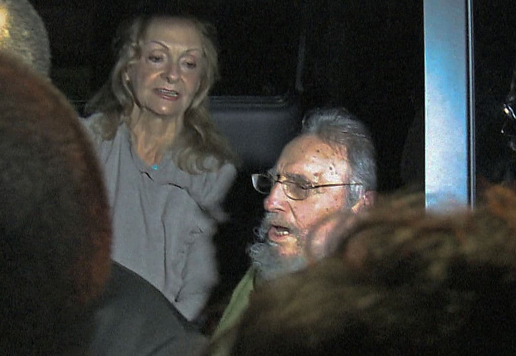 Dalia Soto junto a Fidel Castro