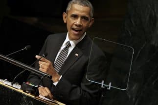 El presidente Barack Obama ya intervino este domingo en la asamblea general de la ONU