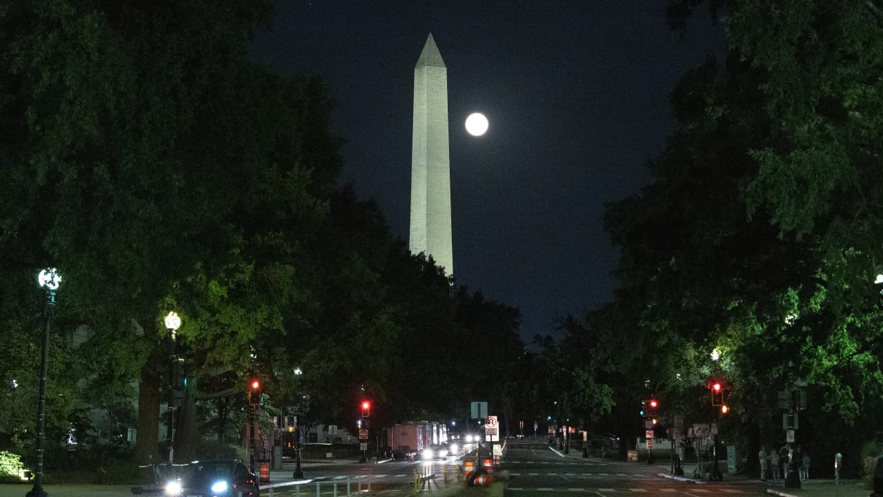 Una persona fue detenida por actos de vandalismo en el Monumento a Washington, en el corazón del Distrito de Columbia.