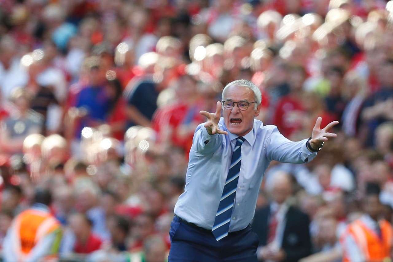 El primer reto de la nueva temporada fue la Community Shield ante el Manchester United que terminó en derrota por 2-1.