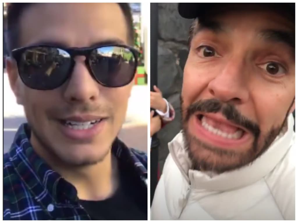 Por su parte, Vadhir aprovechó el momento para burlarse de la emoción de su papá al estar frente al castillo de Harry Potter.