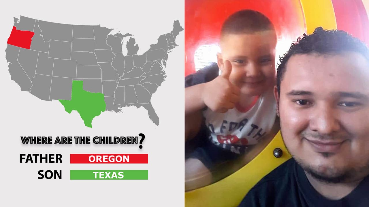 Released and reunited: “He called me and said 'Mommy, I want my dad, I’m alone'”