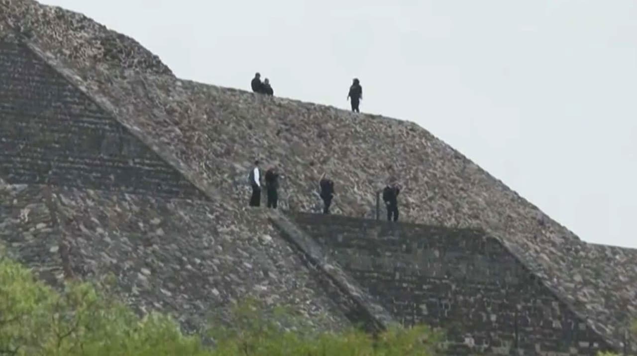 Claudia Sheinbaum ordena reforzar seguridad en la zona de Teotihuacán tras tiroteo