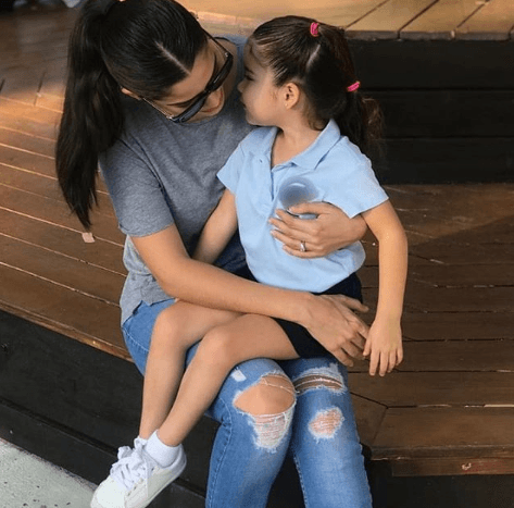 Durante las semanas que estuvo en casa, Ana aprovechaba para llevar a Giulietta todos los días a la escuela.