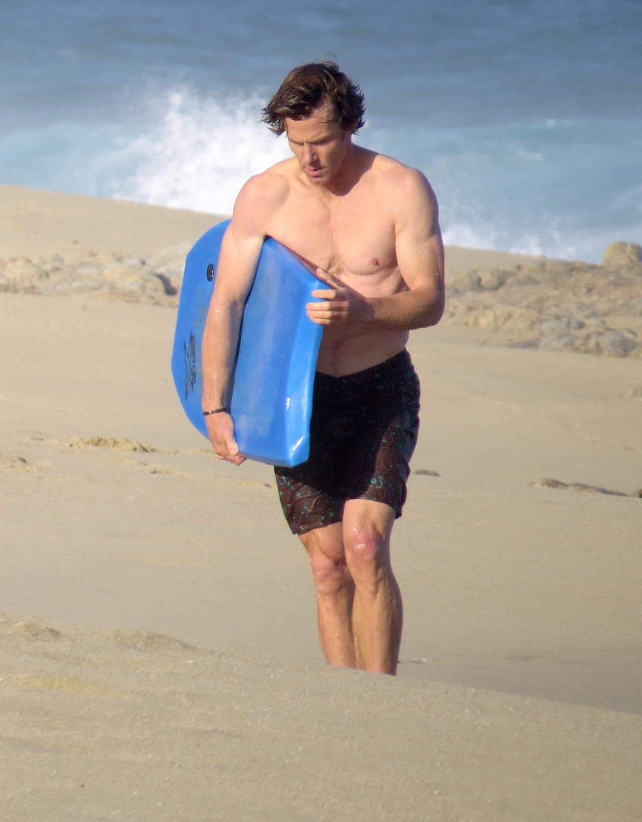 Danny pasó un buen rato en el mar.