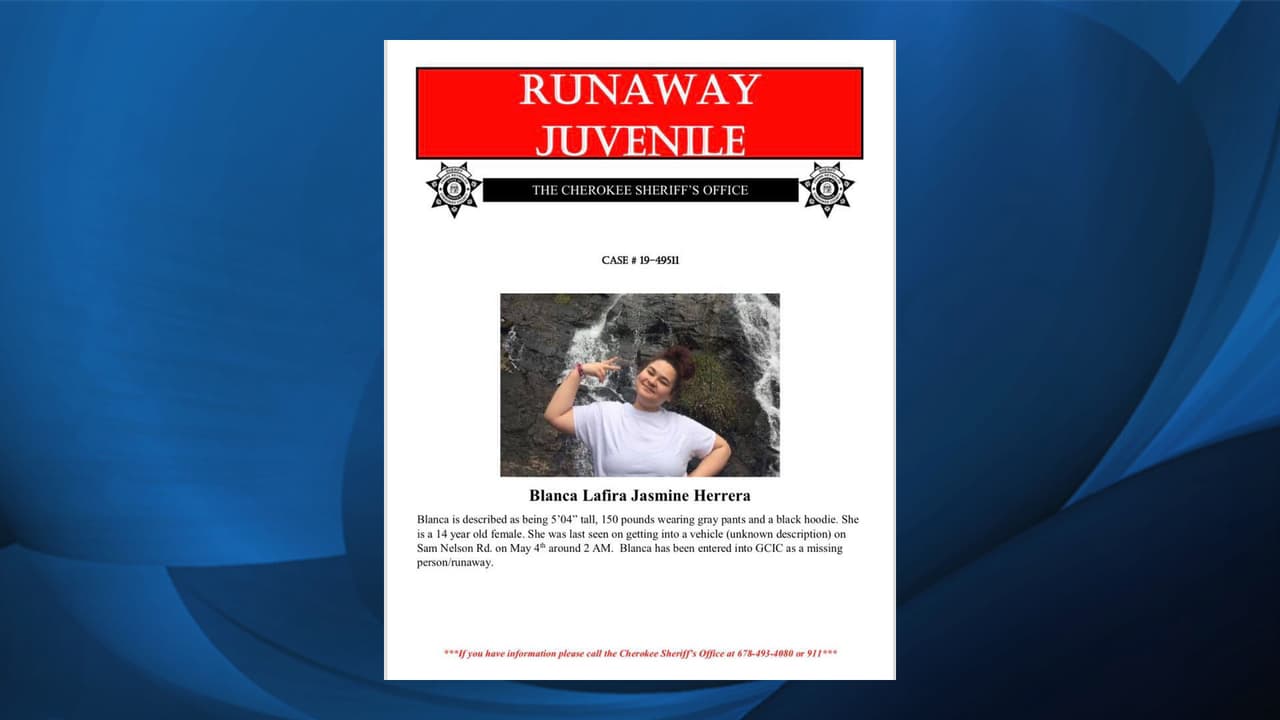 Afiche de la desaparición de Herrera.