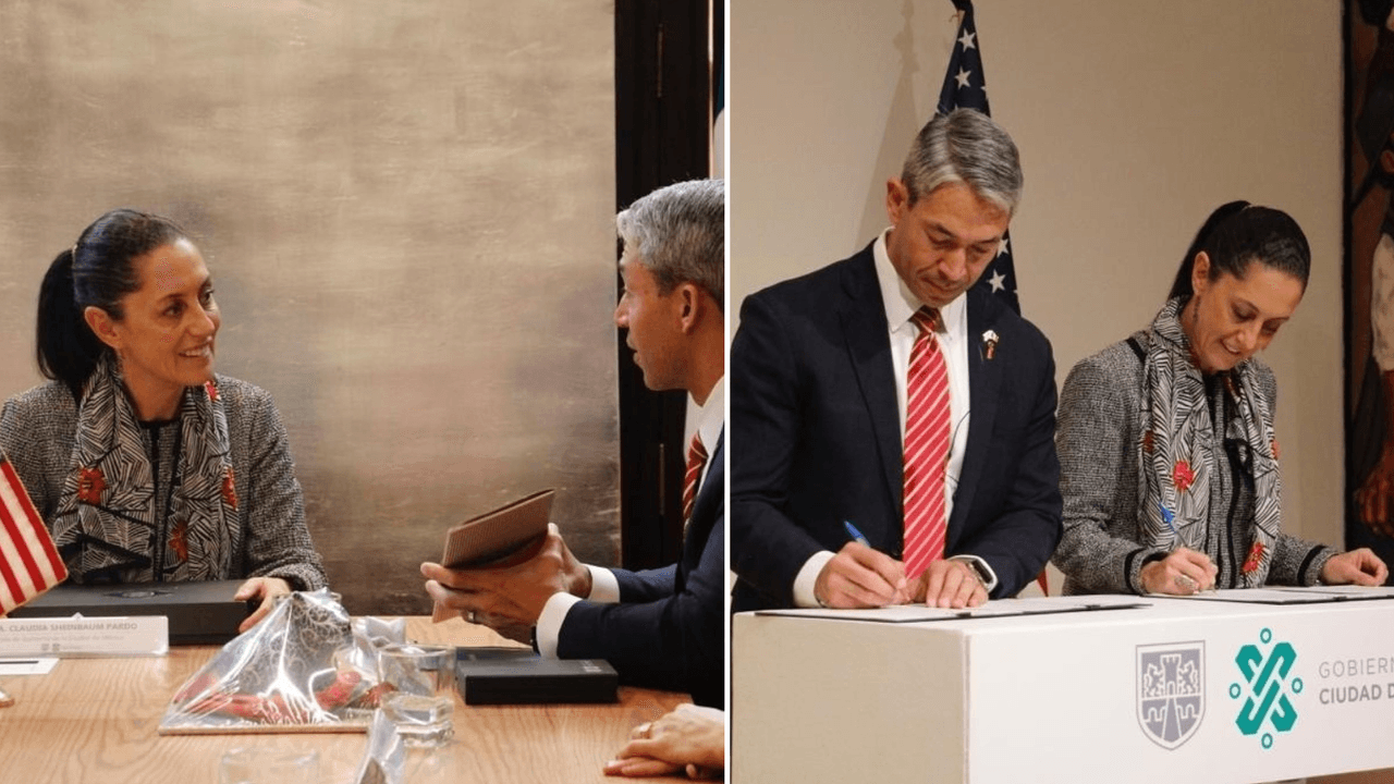 Alcalde de San Antonio, Ron Nirenberg, felicita a Claudia Sheinbaum, futura presidenta de México