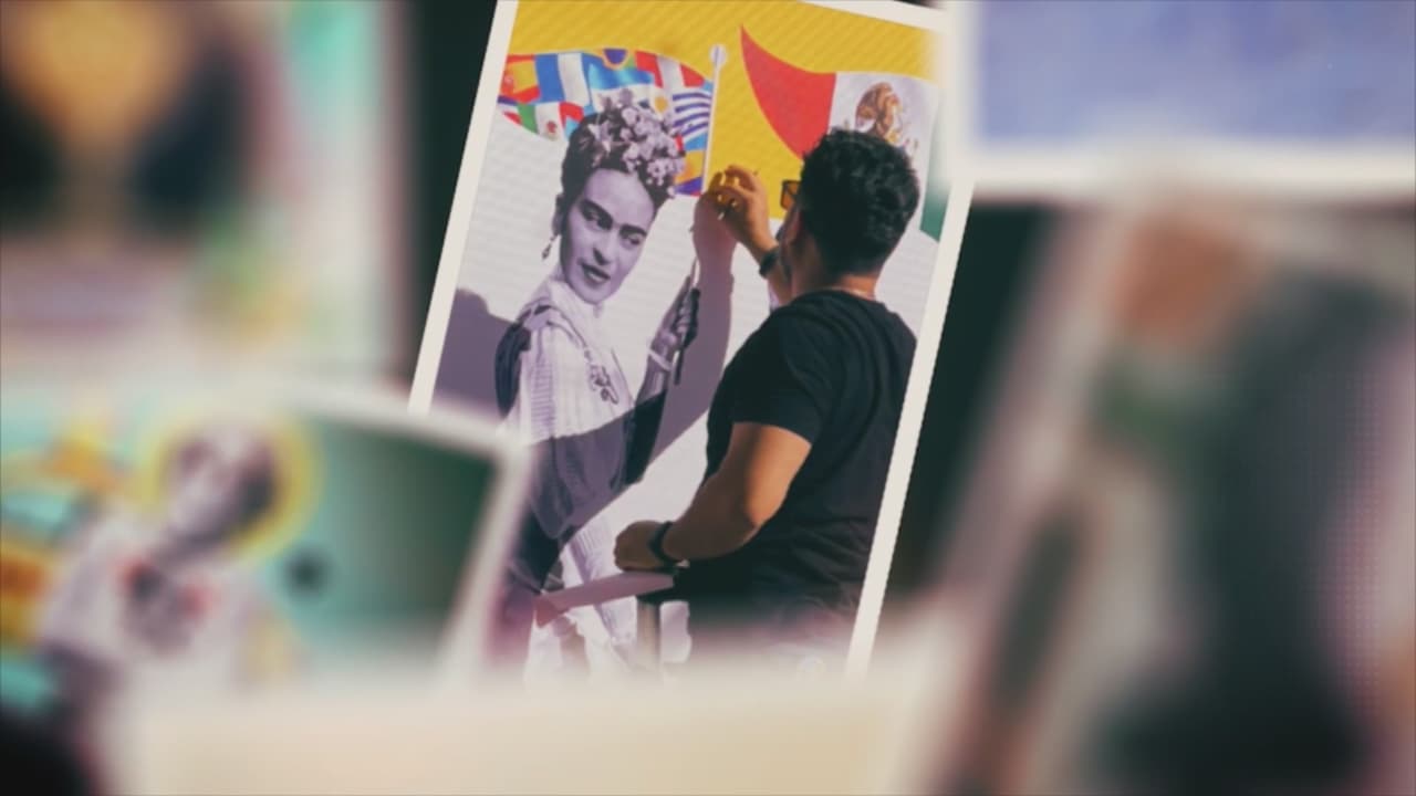 Orgullo hispano: artista de Oaxaca retrata la época dorada del cine mexicano