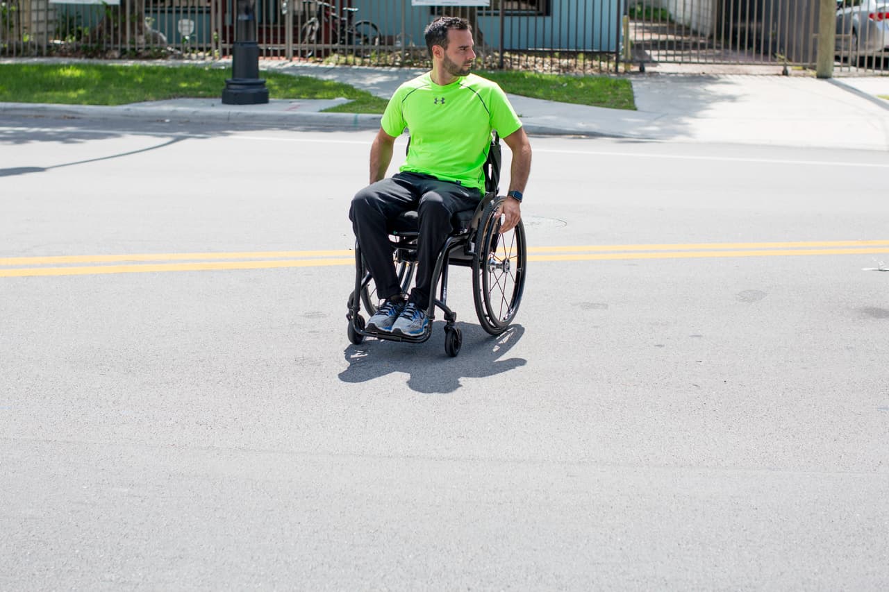 El venezolano se mudó a Miami en 2015 para recibir fisioterapias.