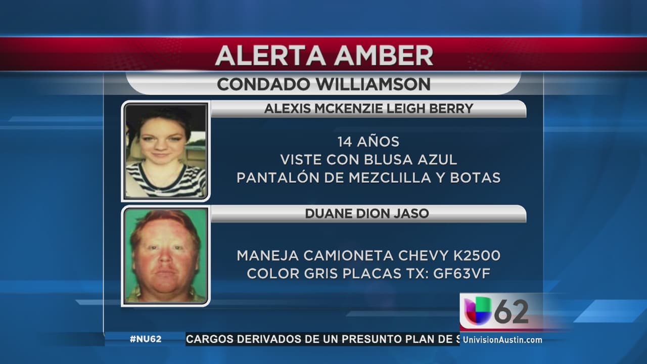 Hallan a adolescente secuestrada en Georgia en un condado al norte de Austin 