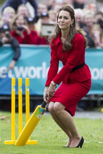 Y lo hizo montada en tacones. Más videos de Chismes aquí.