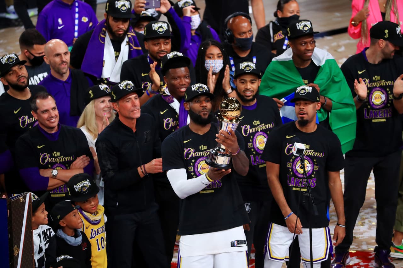 Simplemente, el mejor... LeBron James, MVP de las NBA Finals 2020