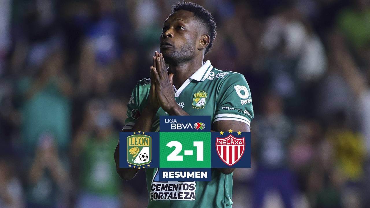 León vs. Necaxa: Diber Cambindo aplica la ‘ley del ex’ y da el triunfo a los Esmeraldas