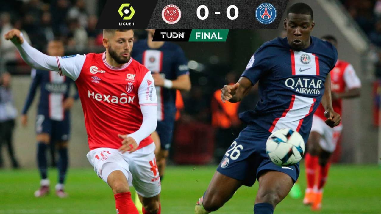 El PSG no pasa del empate con el modesto Reims; Ramos fue expulsado