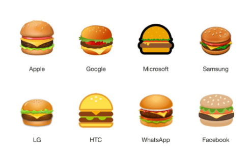 Acalorada discusión en redes por el emoji de la hamburguesa: ¿Se pone el queso encima de la carne o debajo?