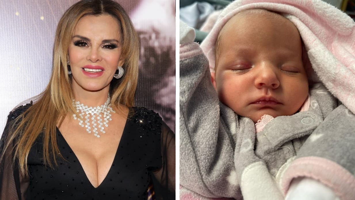 Nace la segunda nieta de Lucía Méndez: "Bienvenida al mundo Isabella"