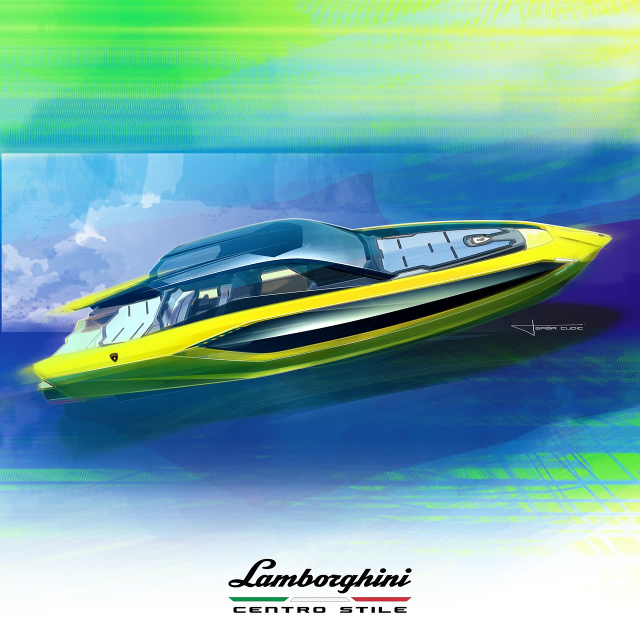 Del asfalto al mar: un yate de $3.4 millones inspirado en los superdeportivos italianos.