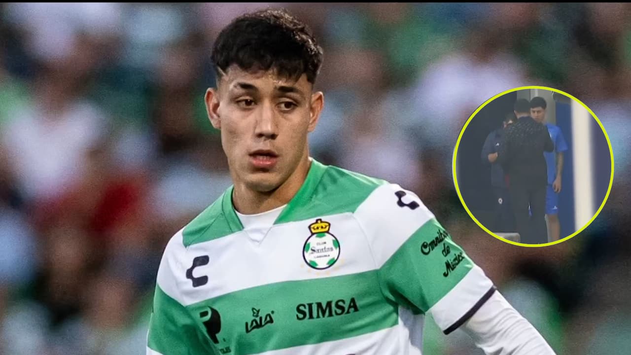 Exclusiva: Primeras imágenes de Omar Campos vestido de Cruz Azul