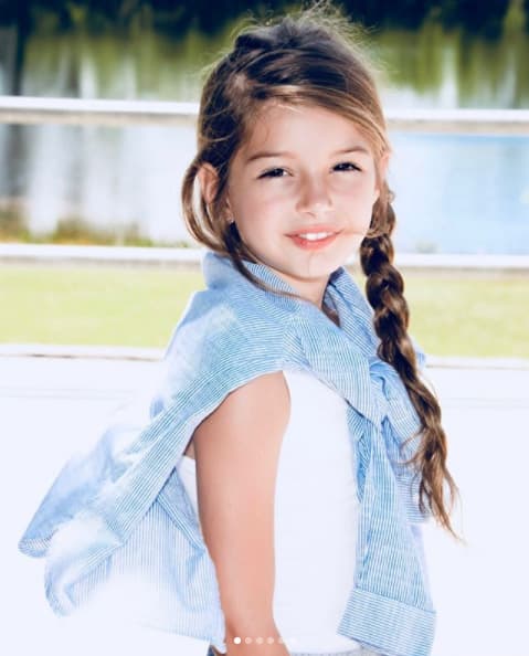 "¡Happy birthday, mi pinta hermosa! Te amo tanto tanto… Me haces sentir orgullosa de ser tu mamá. Iluminas mi mundo. Ver tu sonrisa es la mejor cosa que me pudo haber pasado. Juntas por siempre", le escribió.
<br>