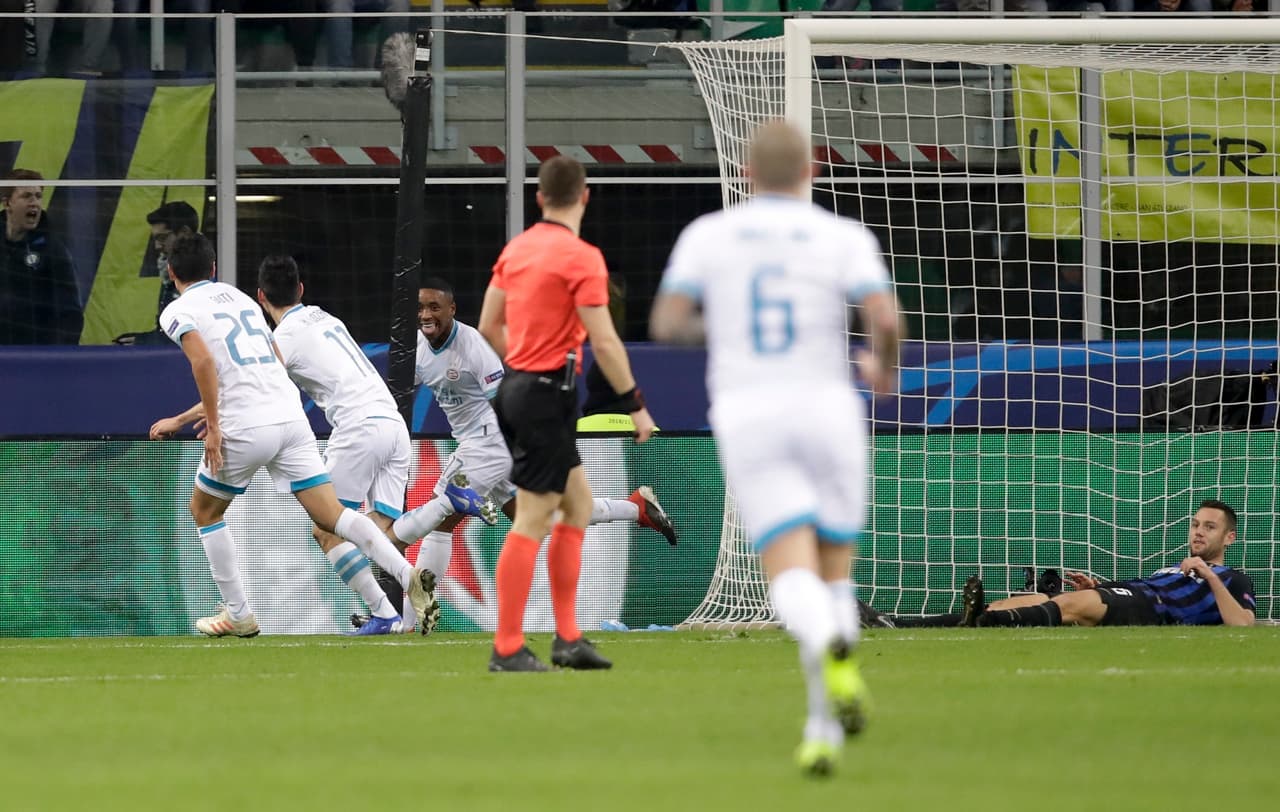 Debido a que el PSV acabó con solamente dos puntos, el equipo holandés está eliminado y no podrá acceder a la fase eliminatoria de la Europa League.