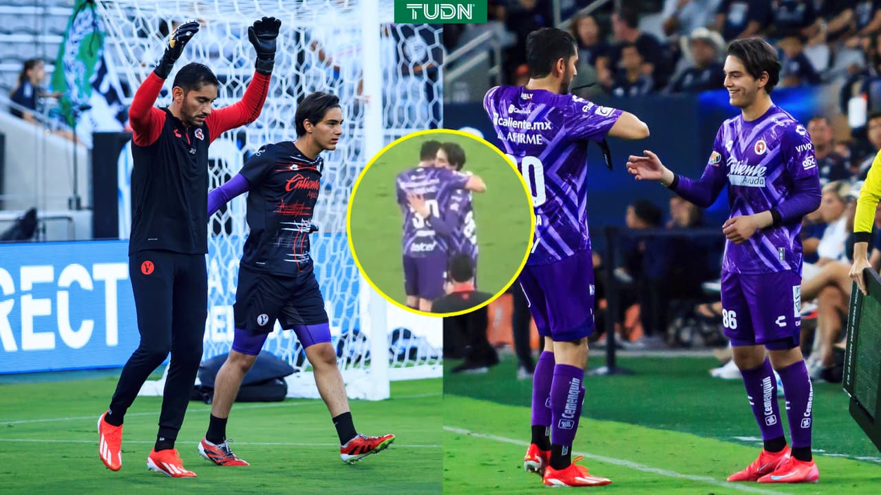 ¡Emotivo! Jesús Corona debuta a su hijo antes de retirarse con Xolos