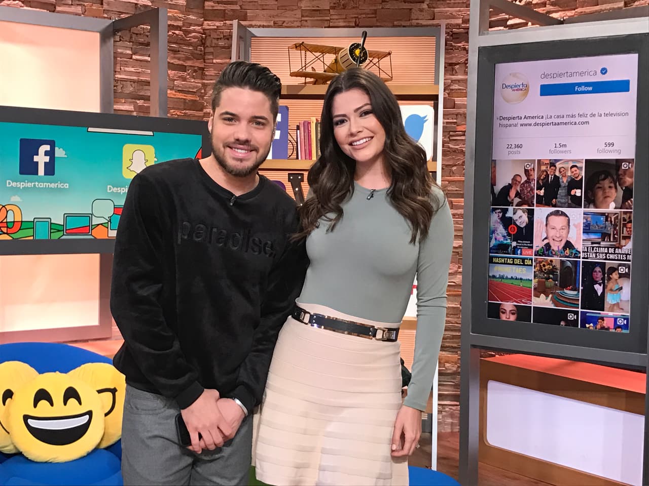 Las sonrisas lo dicen todo.