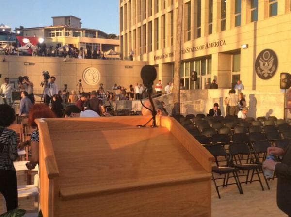 Reapertura de la Embajada de Estados Unidos en Cuba