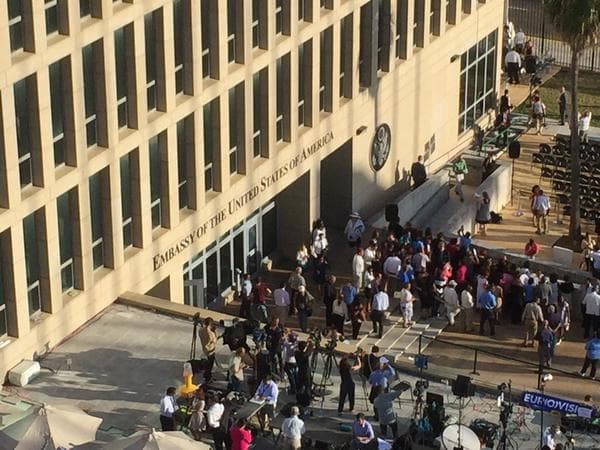 Reapertura de la Embajada de Estados Unidos en Cuba