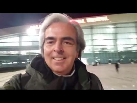 A través de sus redes sociales, el economista ha compartido una serie de imágenes de este viaje. 
<br>