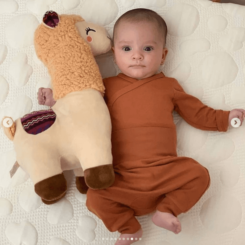 Desde que la artista compartió las primeras fotos de su nieta, a solo unos cuantos meses de haber nacido, algunos de sus fans aseguran que la niña guarda un notable parecido con ella.
<br>