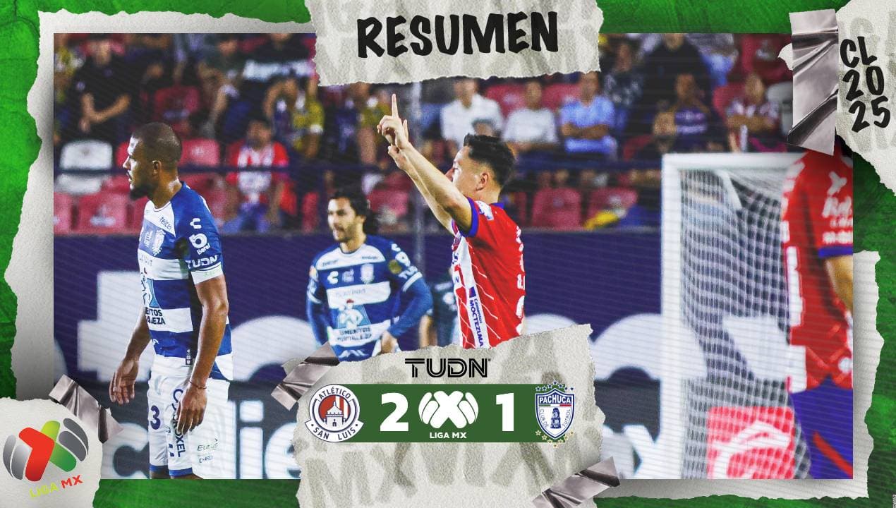 Resumen | San Luis le mete el pie al Pachuca y lo manda al octavo lugar