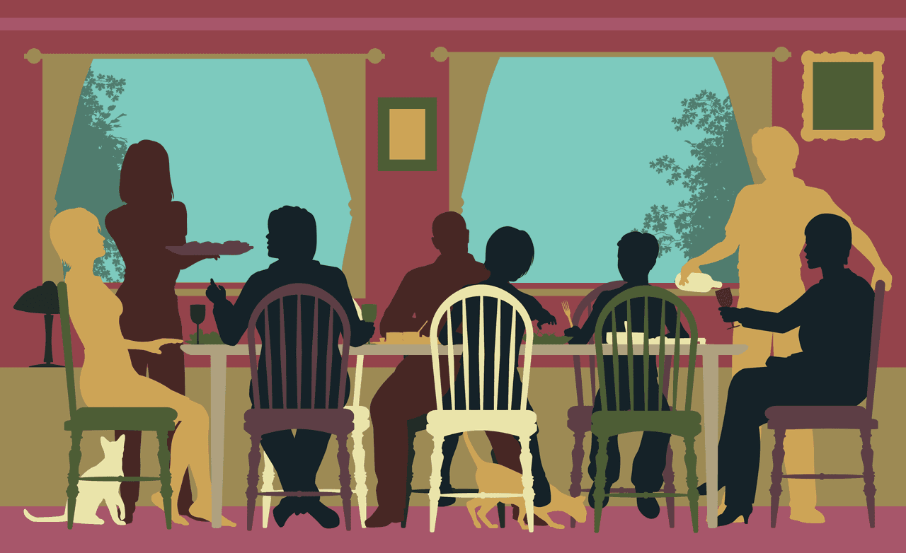 Deberías hablar de política en la cena de Acción de Gracias. Te explicamos por qué y cómo