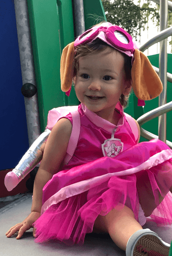 Y Alana nos robó el corazón vestida de Skye.