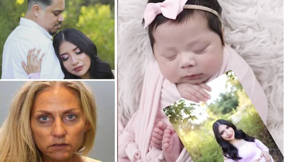 Adalyn Rose nunca podrá abrazar a su madre, quien fue atropellada fatalmente a los 8 meses de embarazo por una conductora en Anaheim.