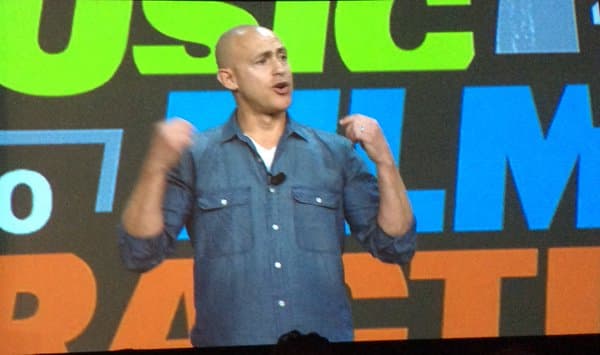 Andy Puddicombe, el fundador de “Headspace”, una aplicación que promueve y enseña a meditar, reforzó su mensaje de la importancia de desconectarse.