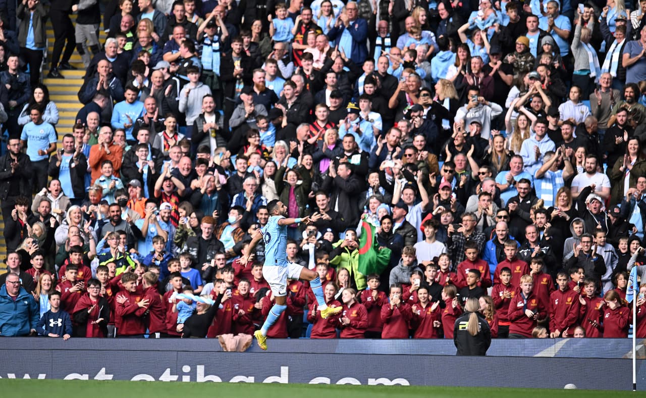 Manchester City aplastó 4-0 al Southampton con goles de Joao Cancelo, Phil Foden, Riyad Mahrez y Erling Haaland en la Jornada 10 de la Premier League.