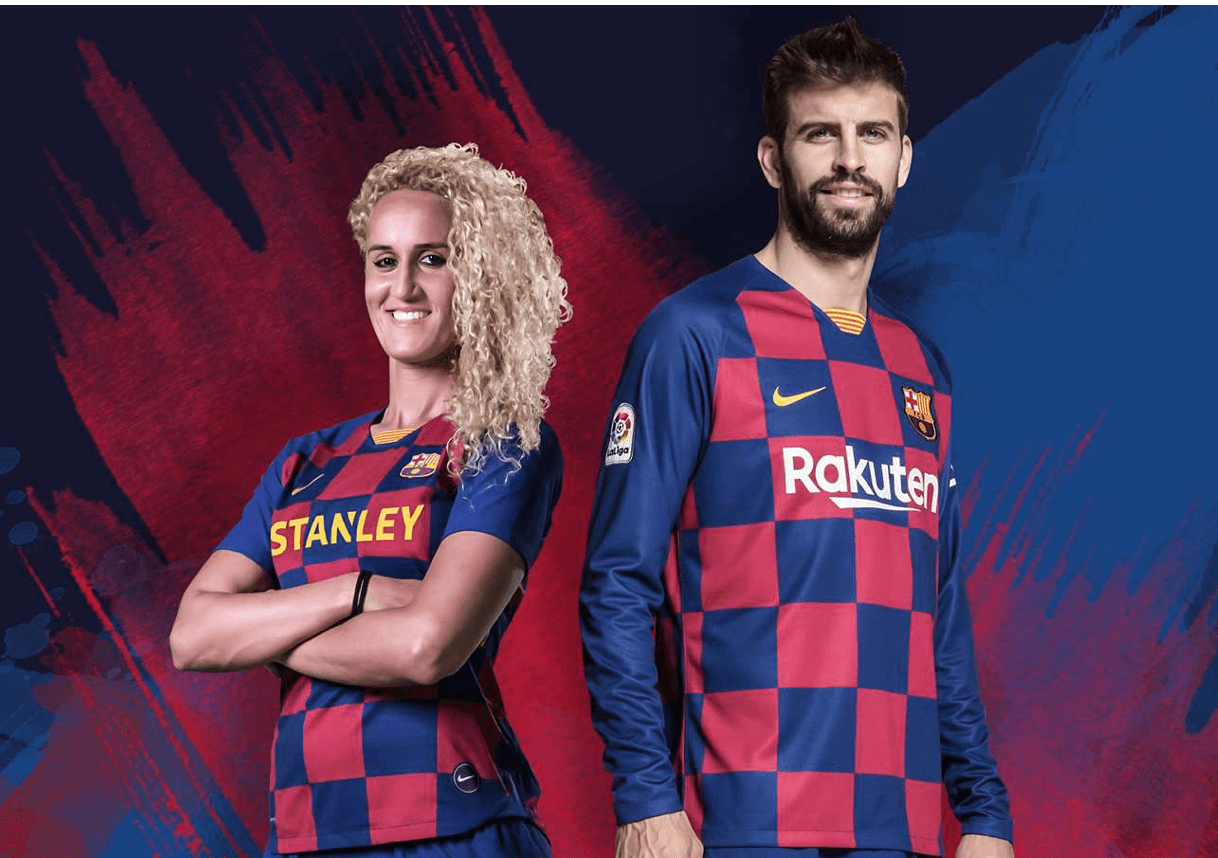 Este año Barcelona se lució con los tres kits para esta temporada. Los catalanes regresaron a un look 2015-2016 inspirado en los bloques de Eixample, distrito de Cataluña.