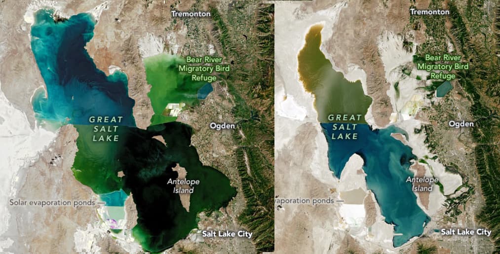 ¿Great? Salt Lake: Uno de los lagos de agua salada más grandes del mundo está desapareciendo