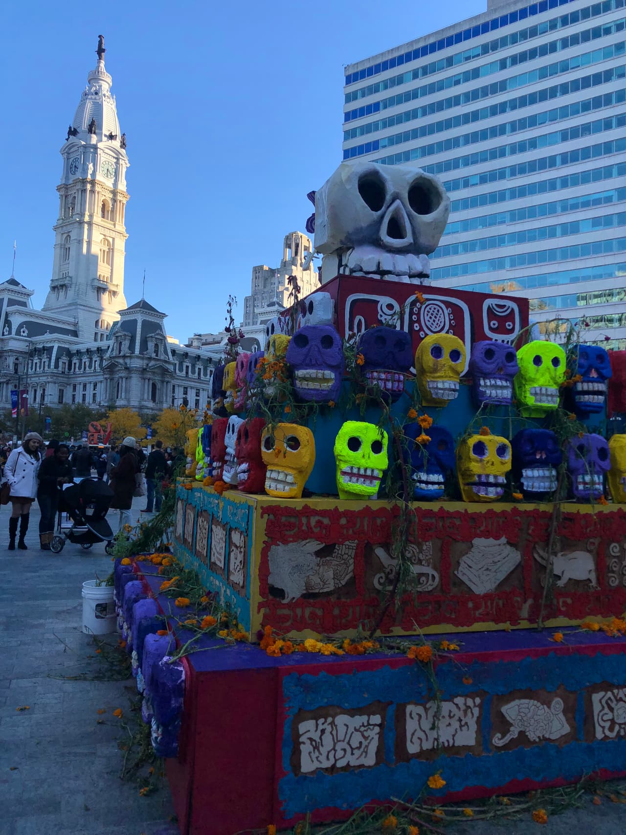 El Altar de los Muertos estará en exhibición hasta el 10 de noviembre.