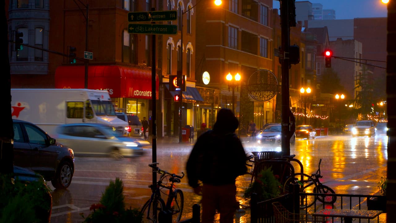 El pronóstico del tiempo indica que habrán lluvias y fuertes vientos en Chicago y alrededores