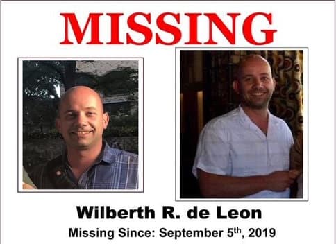 El Departamento de Policía de la ciudad de Rochester difundió una fotografía de Wilberth de león, quien desapareció el pasado 5 de septiembre.